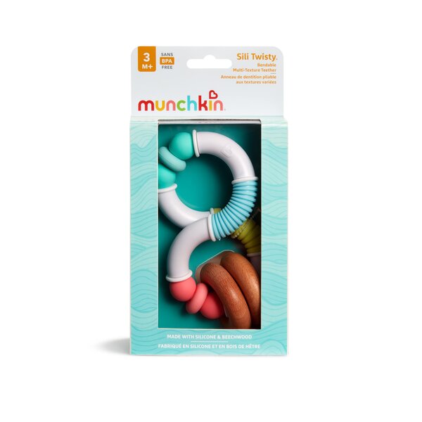 Munchkin прорезыватель для зубов Silicone Twisty - Munchkin