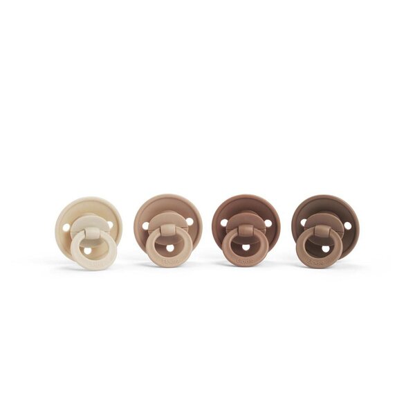 Elodie Details latex pacifier 2pcs, Binky Pure Khaki - Elodie Details