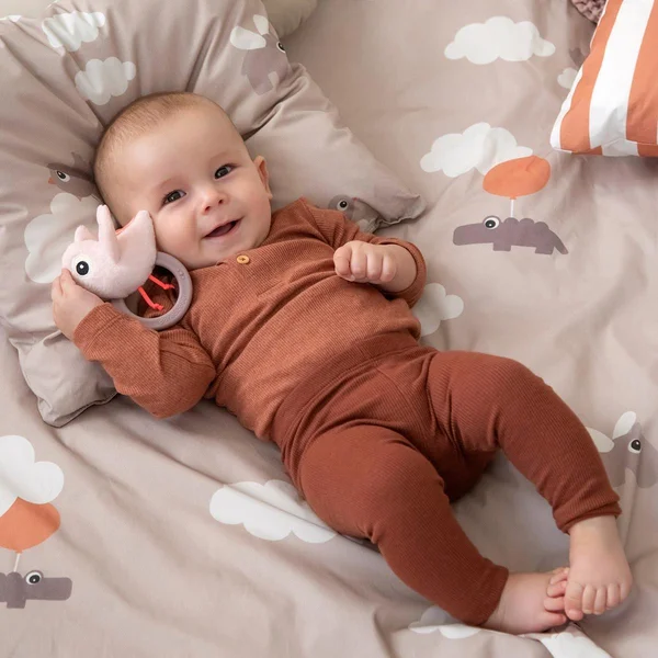 Done by Deer sensory rattle with teether Birdee  - Done by Deer