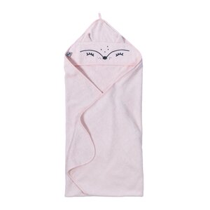 Nordbaby полотенце с капюшоном 100x100cm, Wox Light Pink Fox - Nordbaby