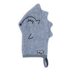 Nordbaby wash cloth Hedgehog Grey - BabyOno