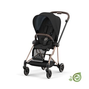 Cybex Mios V3 kergkäru Onyx Black, Rose Gold raamiga - Cybex