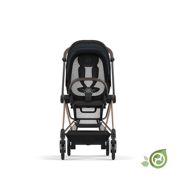 Cybex Mios V3 kergkäru Onyx Black, Rose Gold raamiga - Cybex