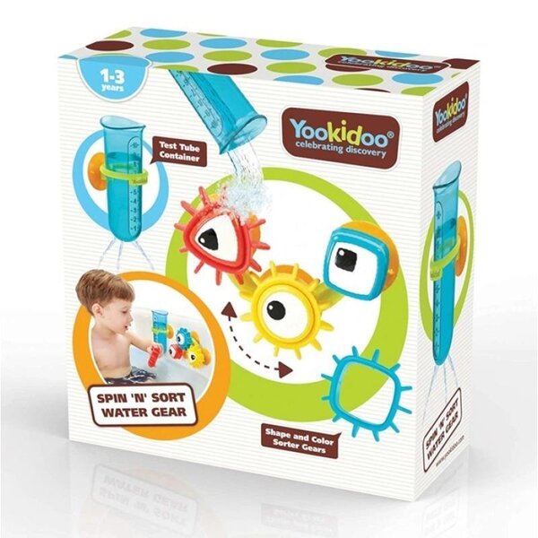 Yookidoo bath toy Spin and Sort Water Gear - Yookidoo
