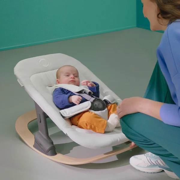 Bugaboo Giraffe rocker frame Neutral Wood - Bugaboo