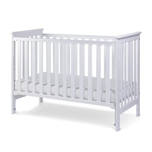 Nordbaby dropside cot bed 60x120cm, Leolia White - Nordbaby