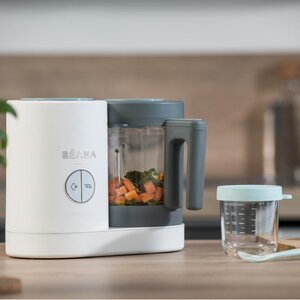 Beaba Babycook Neo blender-auruti Grey/White - Nuvita