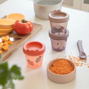 Done by Deer Baby food container 3-pack Ozzo Powder - Done by Deer