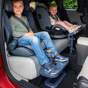 car seat footrest KneeGuardKids 4 Black - KneeGuardKids