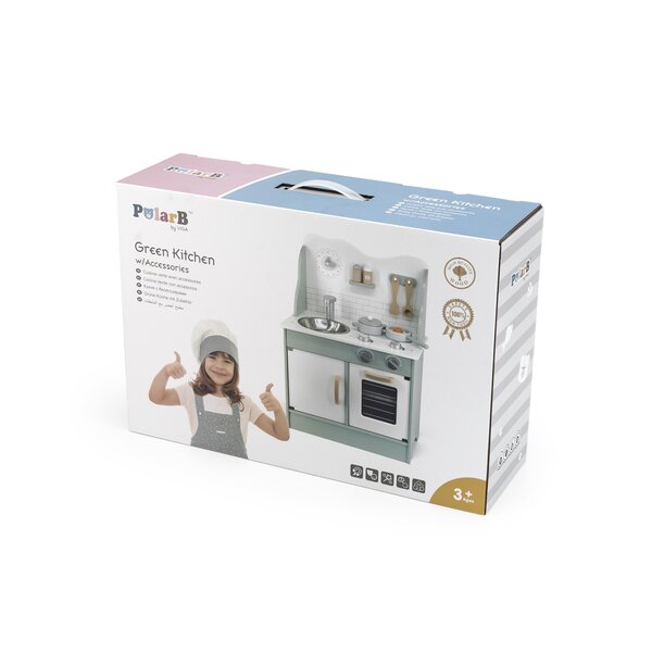 PolarB Green Kitchen w/Accessories - PolarB