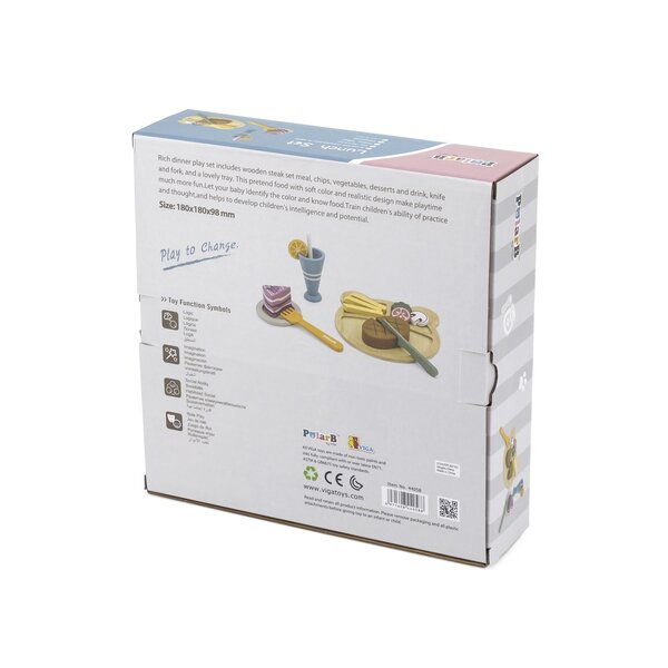 PolarB wooden lunch set - PolarB