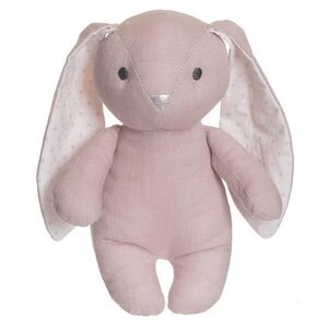 Teddykompaniet soft toy rabbit, Elina pink - Teddykompaniet