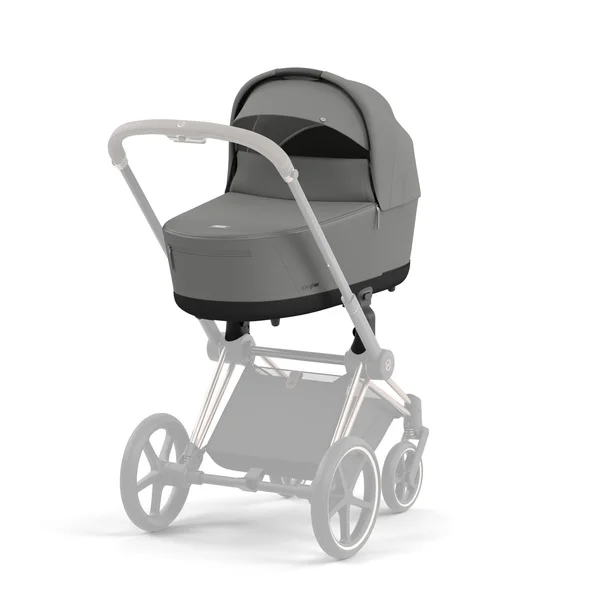 Cybex Priam V4 vankrikomplekt Mirage Grey, Chrome Brown raamiga - Cybex