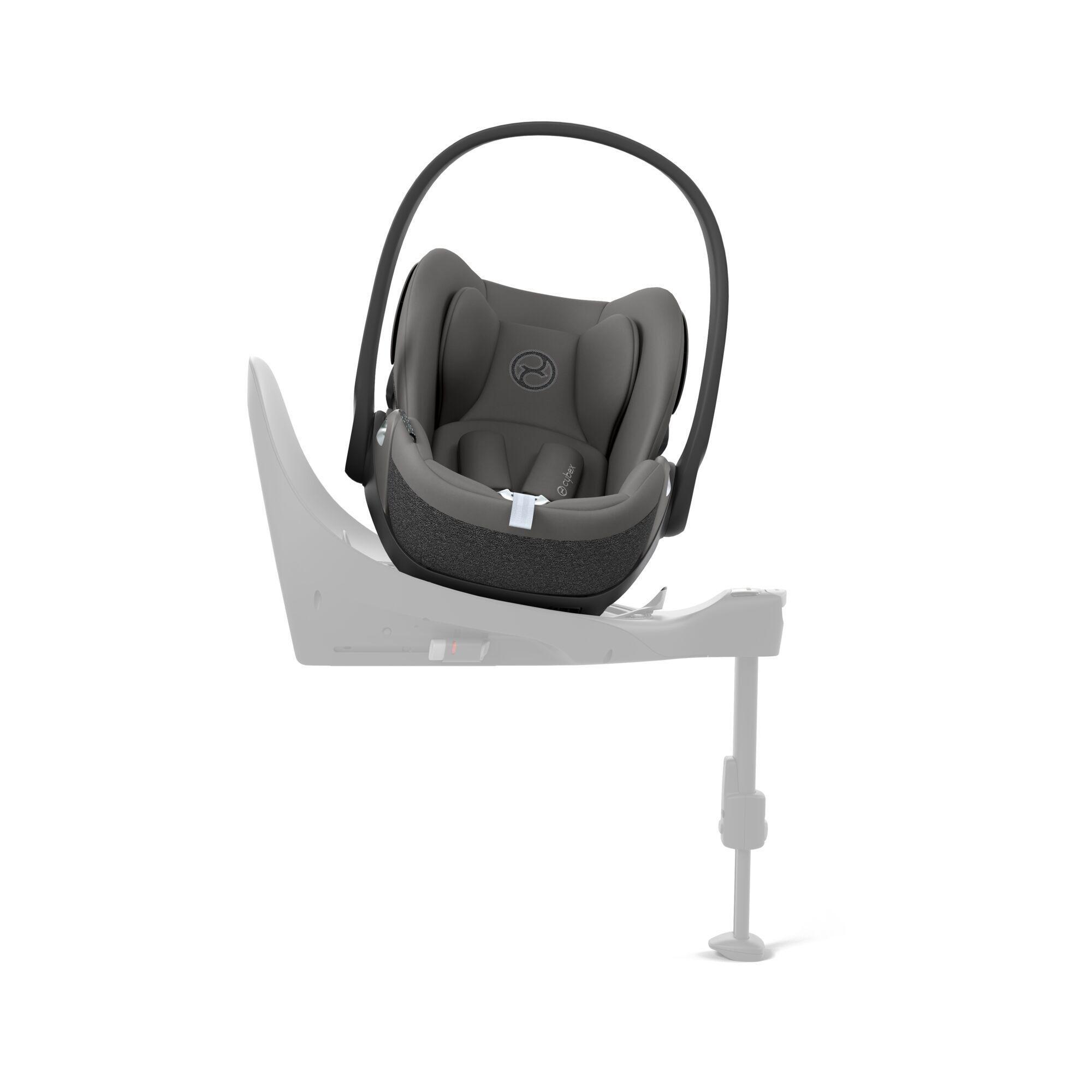 Cybex Cloud T i-Size 45-87cm car seat, Mirage Grey | NordBaby™