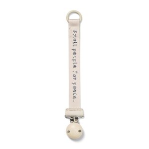 Elodie Details Pacifier Clip Wood Small People For Peace - Elodie Details