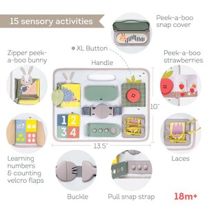 Taf Toys activity Buckles Board - Taf Toys
