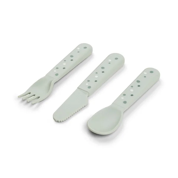 Done by Deer cutlery set Foodie Happy dots  - Done by Deer
