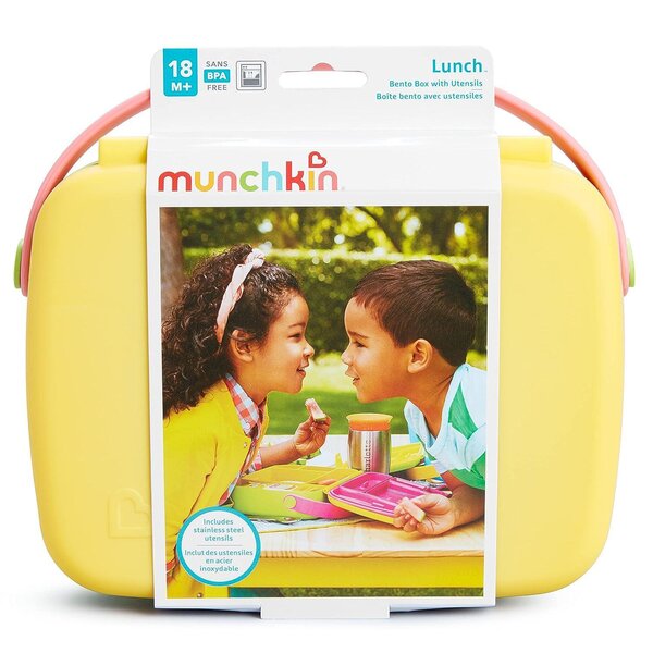 Munchkin Pietų dėžutė Bento Yellow - Munchkin