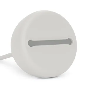 Suavinex silicone soother holder Soft Grey - Suavinex