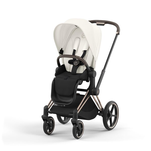 Cybex Priam V4 kомплект коляски Off White, Rose Gold - Cybex