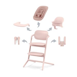 Cybex Lemo 4in1 highchair set Pearl Pink - Cybex