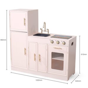 PolarB daili rožinė virtuvėlė su šviesa ir garsu - PolarB