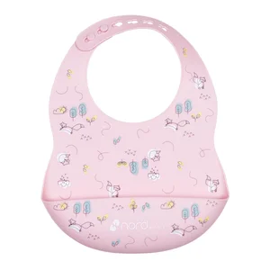 Nordbaby Silicone Bib Fox - Nordbaby