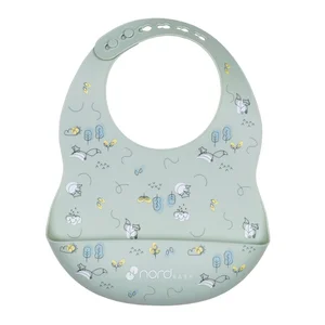 Nordbaby Silicone Bib Fox - Nordbaby