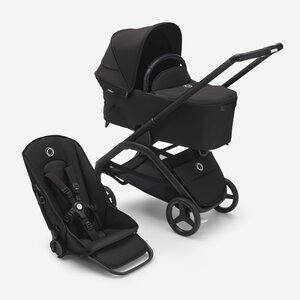 Bugaboo Dragonfly 2in1 vankrikomplekt Midnight Black/Midnight Black/Black - Cybex