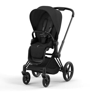 Cybex Priam V4 ratu komplekts Sepia Black, Frame Matt Black - Cybex