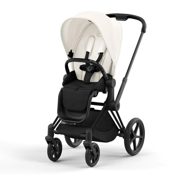Cybex Priam V4 kомплект коляски Off White, Matt Black - Cybex