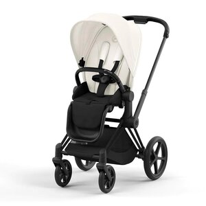 Cybex Priam V4 kомплект коляски Off White, Matt Black - Cybex