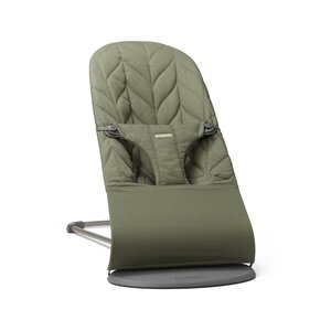 BabyBjörn Bliss bouncer Woven/Petal, Dark Green - BabyBjörn