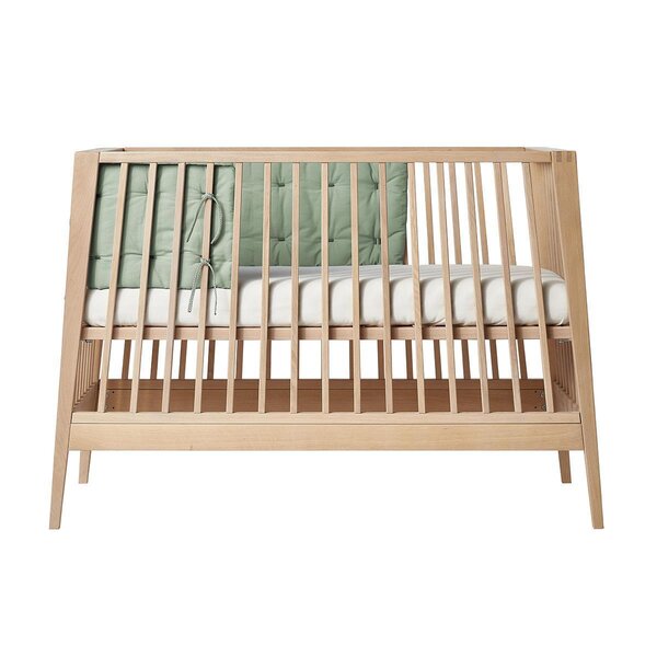 Leander бортик для кровати for Linea baby cot, Sage Green - Leander