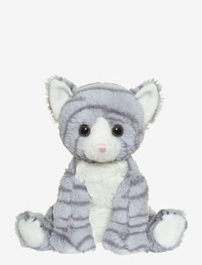 Teddykompaniet soft toy Cat Friends, Mio, striped Grey - Teddykompaniet