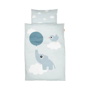 Done by Deer bedding set junior 100x140cm, Elphee Blue - Done by Deer