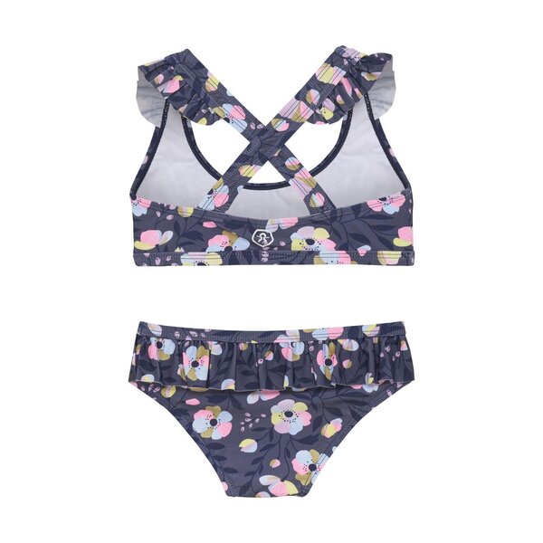Color Kids Bikini W. Short Skirt, AOP - Color Kids