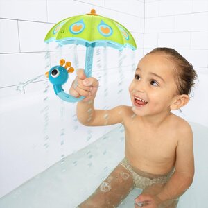 Yookidoo vannas rotaļlieta Fill N Rain Peacock Umbrella Gre - Yookidoo