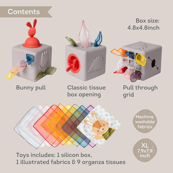 Taf Toys educational toy Pop Up Tissue Box - Taf Toys