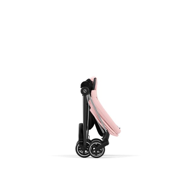 Cybex Mios V3 vežimėlio komplektas Peach Pink, Chrome Black Frame - Cybex