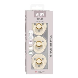 Bibs Try-It Collection Pacifier Set 3-pack - Bibs