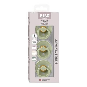 Bibs Try-It Collection Pacifier Set 3-pack - Bibs
