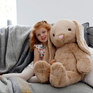 Teddykompaniet soft toy rabbit 85cm, Olivia  - Teddykompaniet