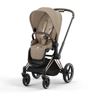 Cybex Priam V4 vankrikomplekt Cozy Beige, Rose Gold raamiga - Cybex