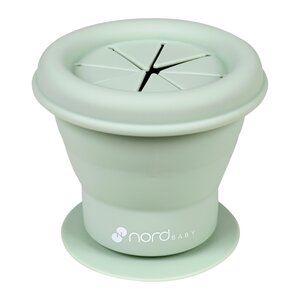 Nordbaby silicone snack cup, Mint - Nordbaby