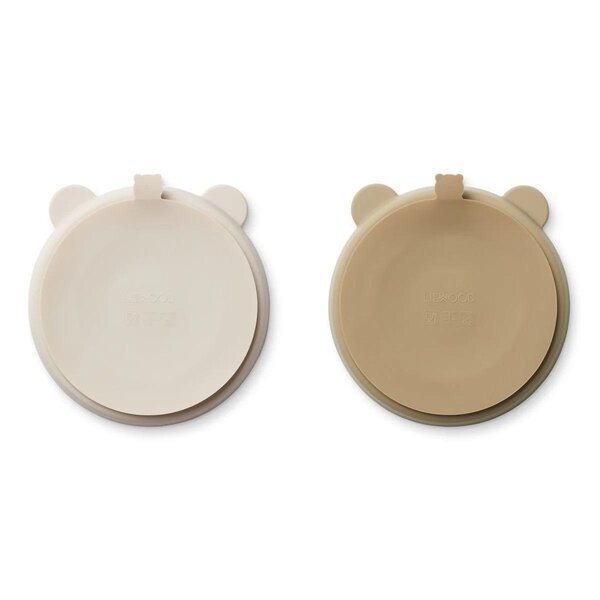 Liewood divider plate Tuscany rose / Apple blossom - Liewood