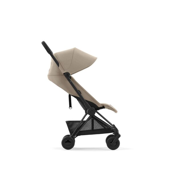 Cybex Coya kergkäru Cozy Beige, musta raamiga - Cybex