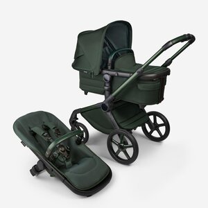 Bugaboo Fox 5 vankrikomplekt Noir Limited Edition Midnight Green - Bugaboo