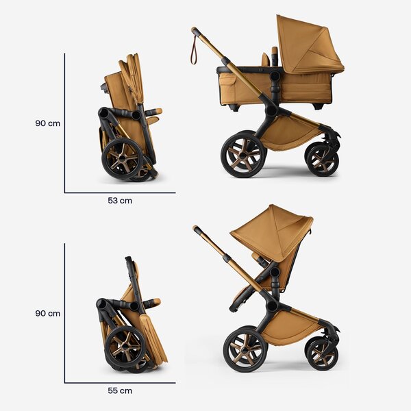 Bugaboo Fox 5 vankrikomplekt Noir Limited Edition Amber Glow - Bugaboo