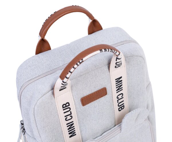 Childhome Mini club signature kids backpack Off White - Childhome